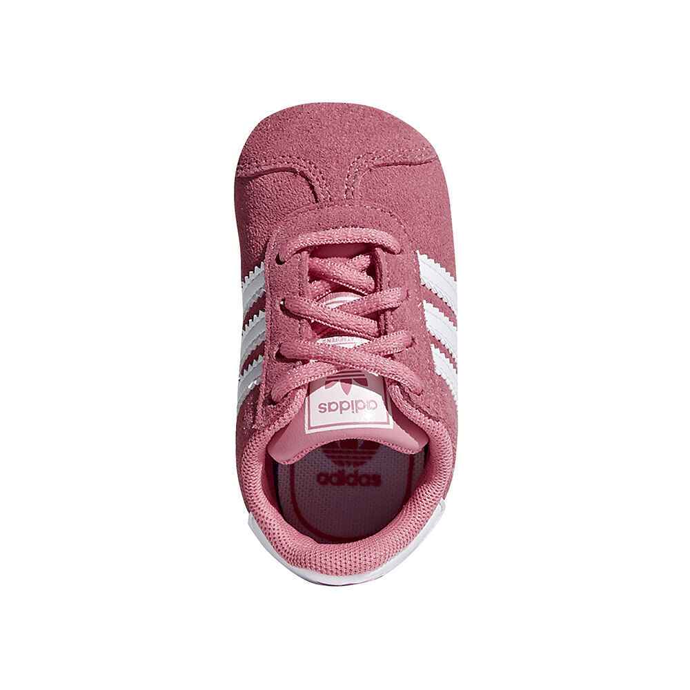 adidas gazelle crib shoes pink