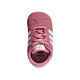 ADIDAS GAZELLE CRIB SHOES - PINK/WHITE