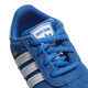 ADIDAS GAZELLE CRIB SHOES - BLUE/WHITE