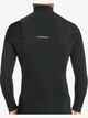 QUIKSILVER BOYS PROLOGUE 4/3 BACKZIP GBS STEAMER - BLACK