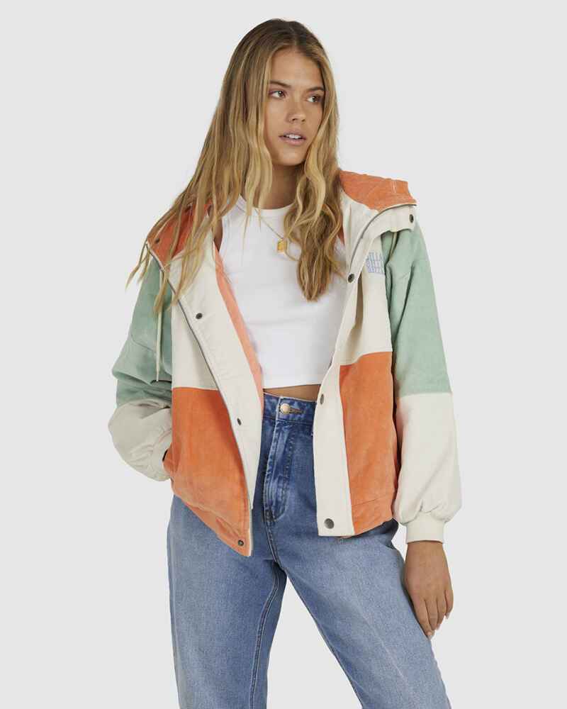 BILLABONG LADIES SET THE TONE JACKET MULTI WomensTop Sequence