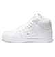 DC MANTECA 4 HI SHOE - WHITE / WHITE / BATTLESHIP