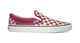 VANS CLASSIC SLIP ON - CHECKERBOARD - DRY ROSE WHITE