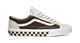 VANS STYLE 36 SHOE - BMX CHECKERBOARD WHITE/BROWN