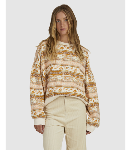BILLABONG LADIES MY WAY KENDALL CREW - MULTI