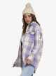 ROXY LADIES CHECK THE SWELL JACKET - LAVENDER CHECK