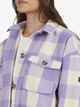 ROXY LADIES CHECK THE SWELL JACKET - LAVENDER CHECK