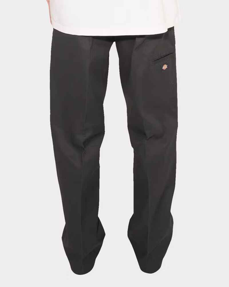 DICKIES SUPER BAGGY LOOSE FIT PANT - BLACK - Mens-Bottoms