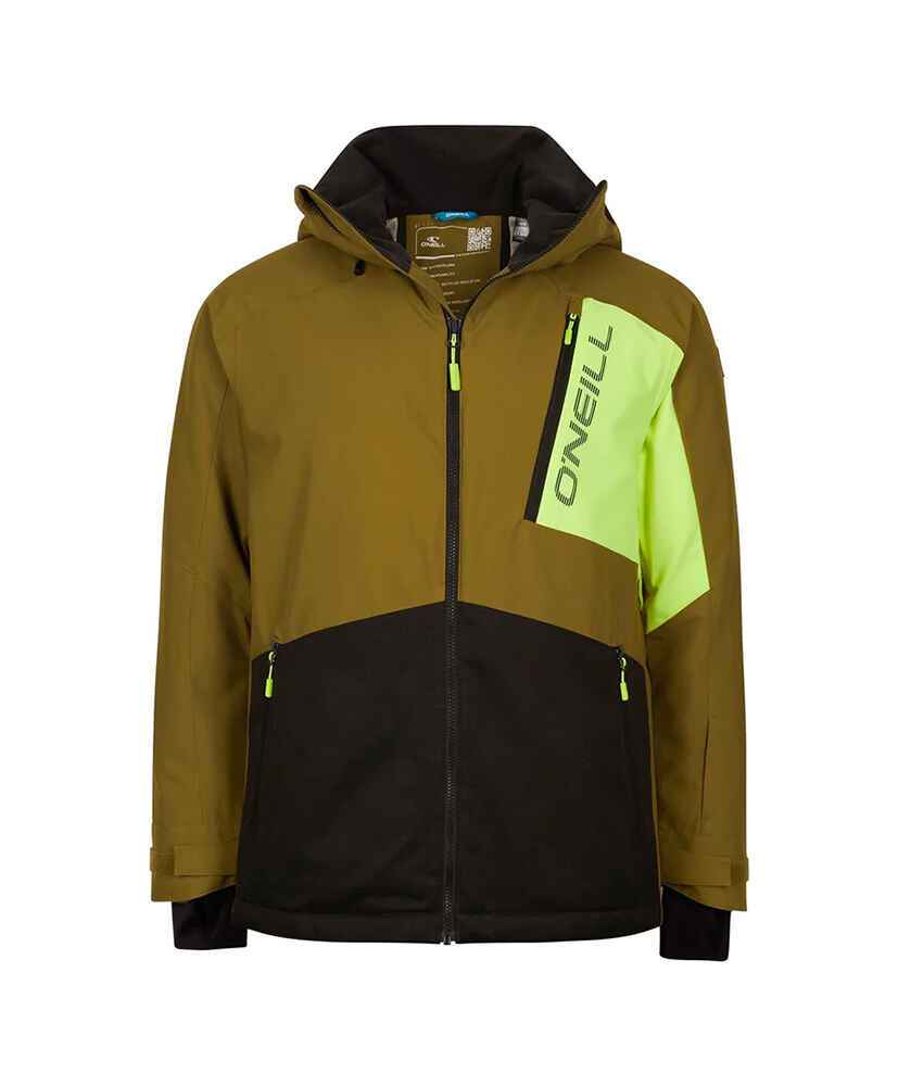 O'NEILL MENS JIGSAW SNOW JACKET PLANTATION COLOUR BLOCK MensSnow
