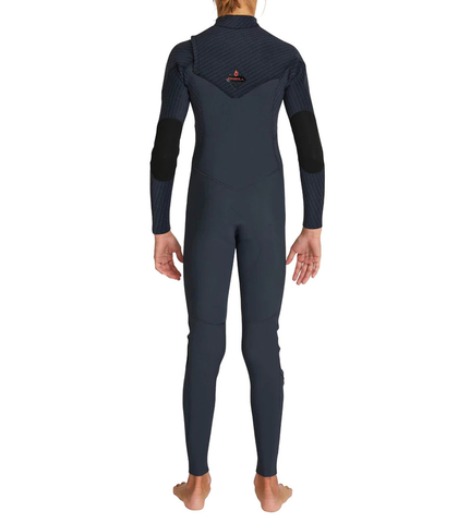 O'Neill Boys Hyperfreak Fire 4/3mm+ Chest Zip Wetsuit F23 main image 1