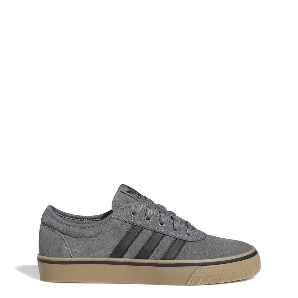 ADIDAS ADI EASE SHOE - GREY / BLACK / GUM - Footwear-Shoes : Sequence Surf  Shop - ADIDAS W23