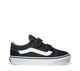 VANS BOYS OLD SKOOL VELCO SHOE - BLACK / WHITE