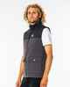 RIPCURL MENS ANTI SERIES RIDGE VEST - WASHED BLACK