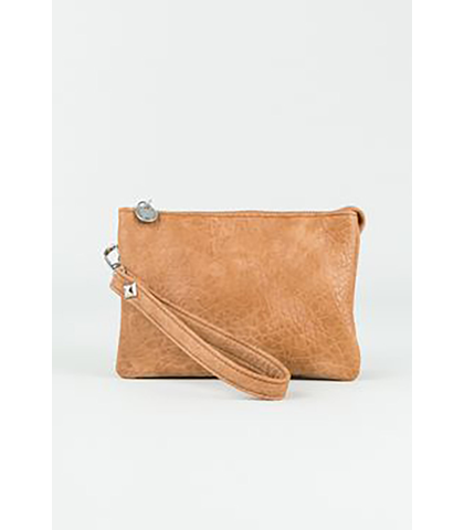 RUSTY LADIES AMBROSIA CLUTCH - TAN