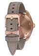 NIXON THALIA LEATHER WATCH - GRAY SUNRAY / ROSE GOLD / GRAY