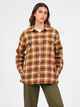 VOLCOM LADIES POLAR BOOBEAR L/S SHIRT - BRONZE