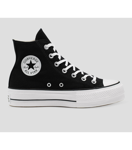 CONVERSE CHUCK TAYLOR ALL STAR LIFT HI - BLACK / WHITE