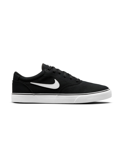 NIKE SB CHRON 2 CANVAS SHOE - BLACK / WHITE