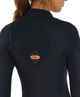 O'NEILL LADIES HYPERFREAK 4/3 CHEST ZIP STEAMER - BLACK