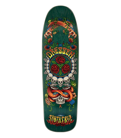 SANTA CRUZ DECK - DRESSEN ROSE CREW THREE SHAPED 9.31
