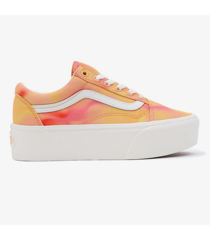 VANS OLD SKOOL STACKFORM SHOE - TONAL ORANGE