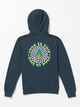 VOLCOM BOYS IRON 91 ZIP FLEECE - NAVY