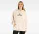 HURLEY LADIES KRIS CHAU PULLOVER HOODY - OAK MILK