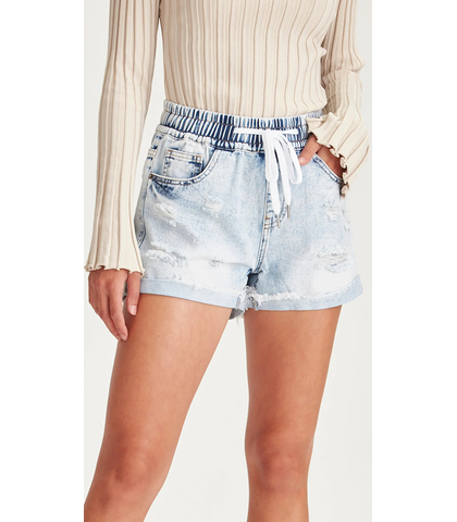 JUNK FOOD JEANS - SIERRA SHORTS - BLUE