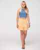RUSTY GIRLS SWEET WATER MINI SKIRT - YELLOW