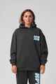 RPM LADIES PUFF HOOD - WASHED BLACK