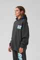 RPM LADIES PUFF HOOD - WASHED BLACK
