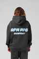 RPM LADIES PUFF HOOD - WASHED BLACK