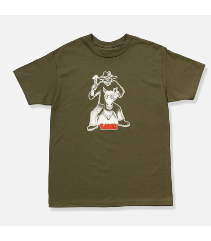 BAKER TEE - BIG IRON MILITARY - GREEN