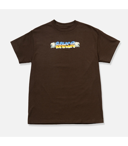 BAKER TEE - FASTER - BROWN