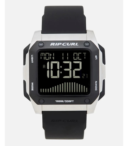 RIPCURL ODYSSEY TIDE SS WATCH - BLACK