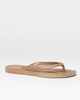 RUSTY LADIES SANDBAR JANDAL - TAUPE / GOLD