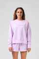 RPM LADIES SLOUCH CREW - LILAC