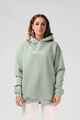 RPM LADIES REVERSE OVERSIZE HOOD - SAGE