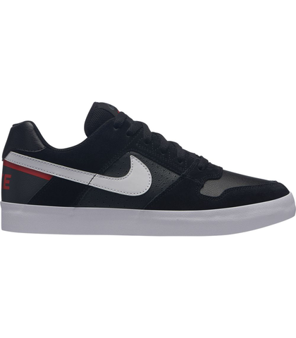 NIKE SB DELTA FORCE SHOE - BLACK/ WHITE RED