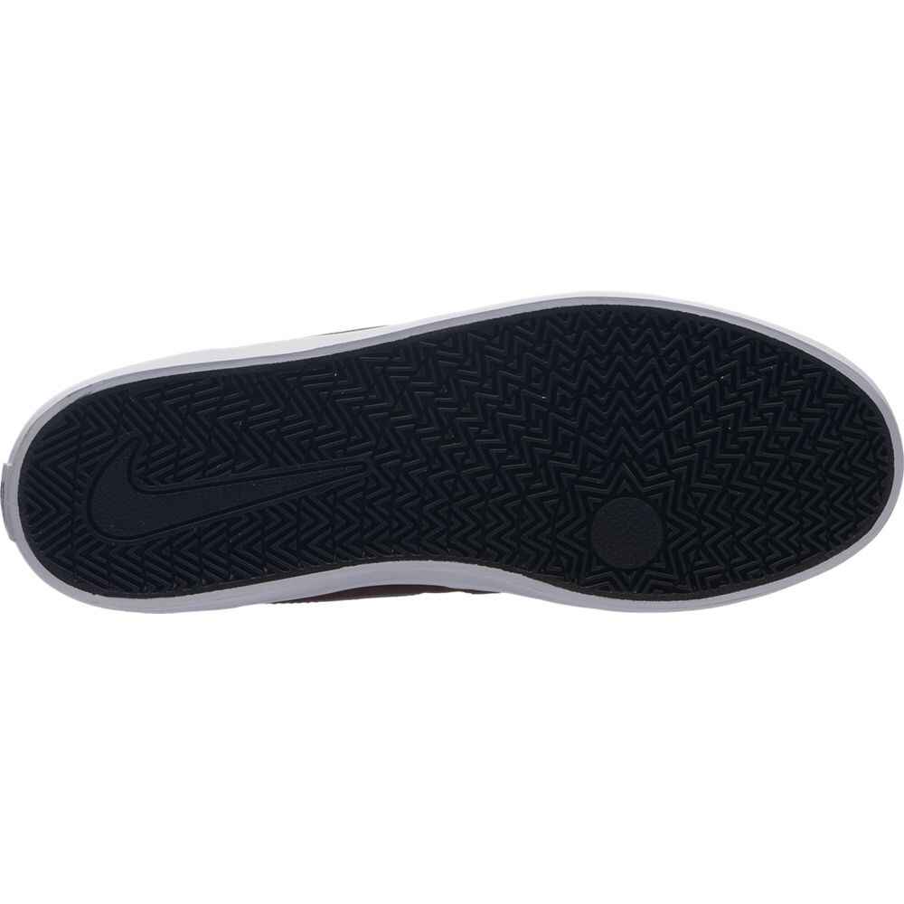 NIKE SB CHECK SOLAR SHOE BURGUNDY GUNMETAL WHITE Footwear