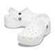 CROCS CLASSIC PLATFORM CLOG - WHITE
