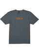 VISSLA MENS FRONTS S/S TEE - GRAPHITE