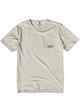 VISSLA MENS VISUALS ORGANIC S/S TEE - BONE