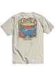 VISSLA MENS VISUALS ORGANIC S/S TEE - BONE