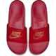 NIKE SB BENASSI SLIDE - RED/GOLD
