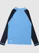 QUIKSILVER GROMS NEXT GEN L/S RASHSHIRT - AZURE BLUE