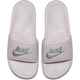 NIKE SB LADIES BENASSI SLIDE - PINK/SILVER