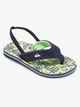 QUIKSILVER GROMS MOLOKAI LAYBACK SP JANDAL - GREEN 1