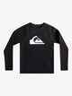 QUIKSILVER GROMS HEATER L/S RASHSHIRT - BLACK