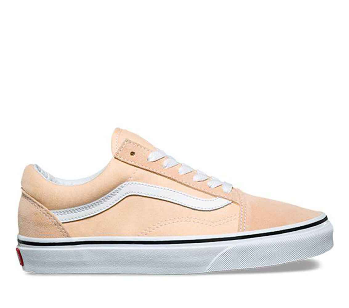 bleached apricot vans old skool